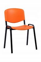 KRZESŁO ISO- BLACK- PLAST - MODEL 2025 !!! PROMOCJA !