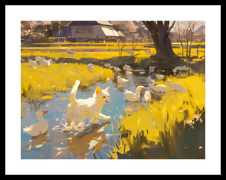 Plakat 40x30cm Słońce na Wsi zdjęcie 3