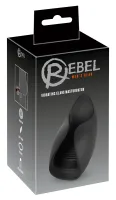 rebel intimate system czarny - urządzenie z 10 trybami wibracji 13 cm
