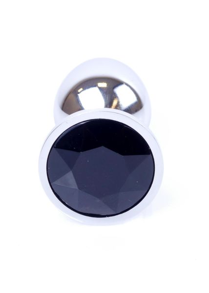 Plug-Jewellery Silver Plug- Black zdjęcie 1