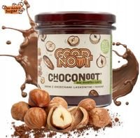 krem CHOCONOOT bez CUKRU z orzechami laskowymi i kakao 330g Good Noot