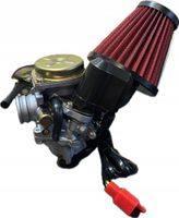 GAŹNIK ODBLOKOWANY SKUTER 4T GY6 139QMB 50 80 ccm + FILTR STOŻKOWY SUPER