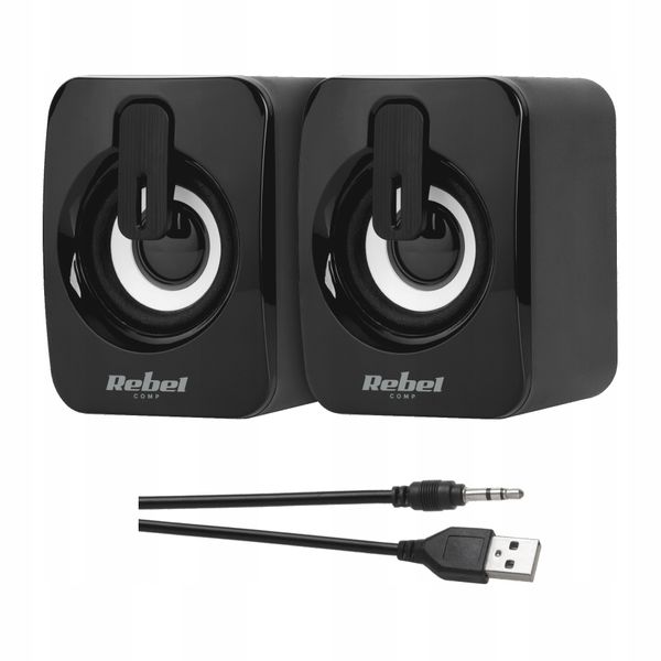 Głośniki Komputerowe 2.0 Zasilanie USB zdjęcie 7