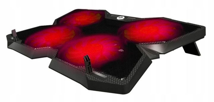 Podstawka chłodząca pod laptopa czarna GAMEPRO zdjęcie 2