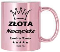 KUBEK PREMIUM Z IMIENIEM PREZENT DZIEŃ NAUCZYCIELA WYCHOWAWCZYNI
