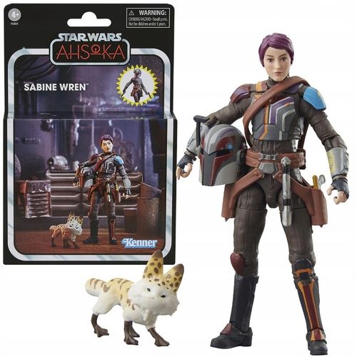 STAR WARS AHSOKA Figurka Sabine Wren 9,5 cm F6881 HASBRO Vintage na Arena.pl