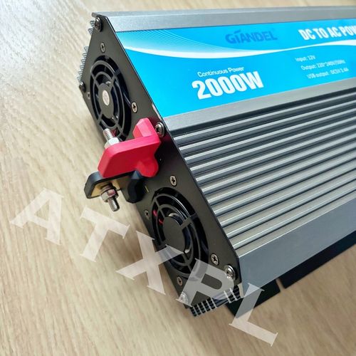 Giandel Przetwornica sinusoidalna 2000 W, Dc 12 V na Arena.pl