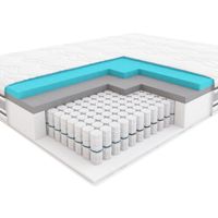 Materac 160x200 Dance HILDING Italiano średnio-twardy hybrydowy