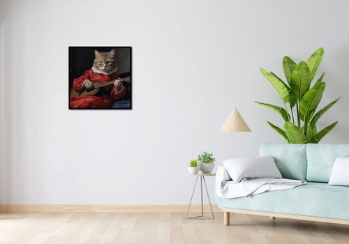 Plakat 60x60cm Melodia Kociej Łapy na Arena.pl