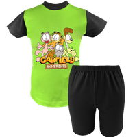 Krótka Piżama dziecięca Garfield i Przyjaciele