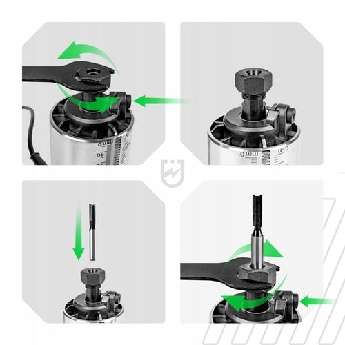FREZARKA GÓRNOWRZECIONOWA DO DREWNA WYCINARKA Z REGULACJĄ OBROTÓW na Arena.pl