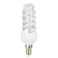Żarówka LED spiralna E14 7W 660lm zimna biała energooszczędna do biura