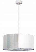 Lampa wisząca SREBRNA/CHROM 40 cm