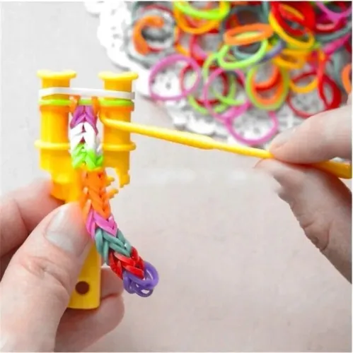 Gumki do robienia BRANSOLETEK DUŻU zestaw 4400+el XXL PREZENT na Arena.pl