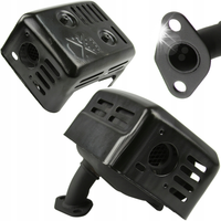 TŁUMIK do AGREGATU GX160 GX110 GX120 GX140 GX200 SILNIK HONDA 168F LONCIN