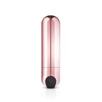 mini wibrator pociskowy rosy gold różowy złoty usb 7.5 cm