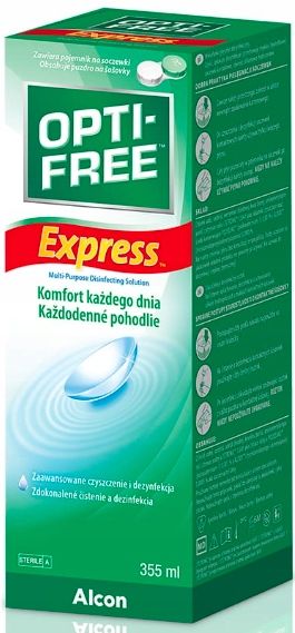 Opti-Free Express płyn do soczewek Alcon 355 ml zdjęcie 1