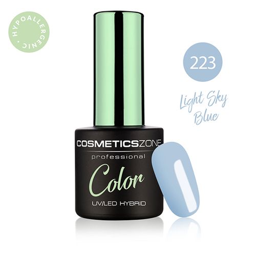 Cosmetics Zone Lakier hybrydowy 7ml – Light Sky Blue 223 na Arena.pl