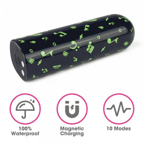 rechargeable glow in the dark music massager na Arena.pl