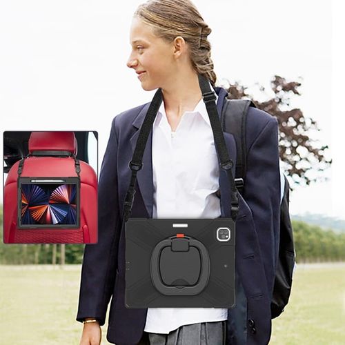 Etui do iPad Pro 4/3 12.9" z Podstawką i Miejscem na Rysik Czarne na Arena.pl