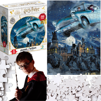 Puzzle Z Motywem ”Harry Potter” - ”Latający Ford Anglia” 350 Elementów