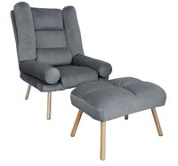 FOTEL TOKIO ROZKŁADANY Z PODNÓŻKIEM N. DĄB BL14