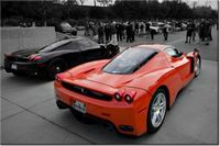 100 70CM OBRAZ PŁÓTNO FERRARI ENZO AXION23 PŁÓTNO RAMA