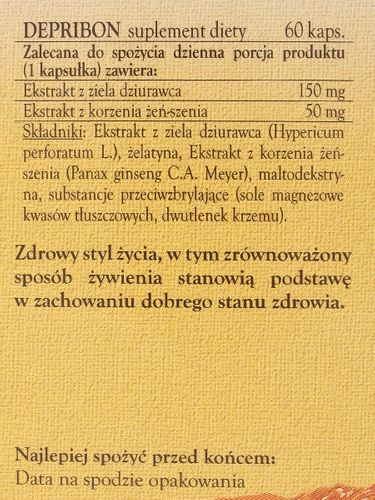 Depribon - Bonimed - 60kaps na Arena.pl
