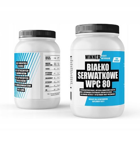 BIAŁKO WPC 80 - 100% WHEY PROTEIN Winner 700g na Arena.pl