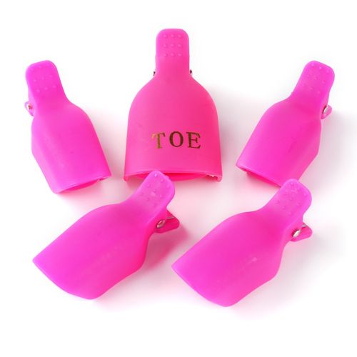 KLIPSY DO USUWANIA HYBRYD AKRYLU ŻELU DO STÓP 5SZT na Arena.pl