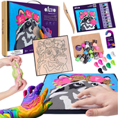 Zestaw Artystyczny Szop Trójwymiarowy Obraz Ciastolina Malowanie Okto 20002