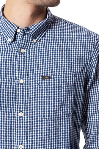 LEE BUTTON DOWN WASHED BLUE L880ZPLR S na Arena.pl