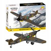 KLOCKI COBI 5873 NIEMIECKI SAMOLOT MYŚLIWSKI MESSERSCHMITT BF-109F 123 EL.