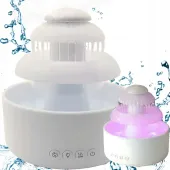 Nawilżacz powietrza dyfuzor lampka nocna led aromaterapia fontanna