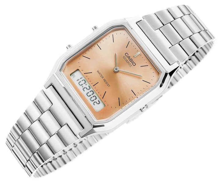zegarek damski casio aq-230a-4amqydf + box zdjęcie 3
