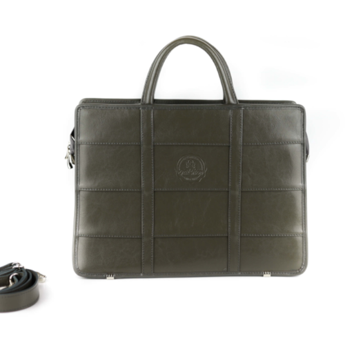 520 Torba damska 2-komorowa pasy - siwa KEMER na Arena.pl