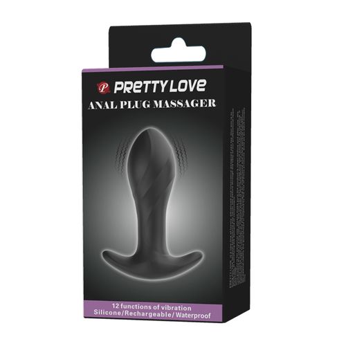 PRETTY LOVE   Anal Plug Massager 12 Functions USB na Arena.pl