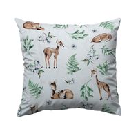 Bawełniana Poszewka Na Poduszkę – Leśne Sarenki
