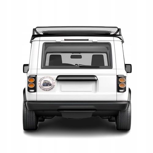 Naklejka Ty możesz jechać szybko, ja pojadę wszędzie UAZ 469 Terenówka Suv na Arena.pl