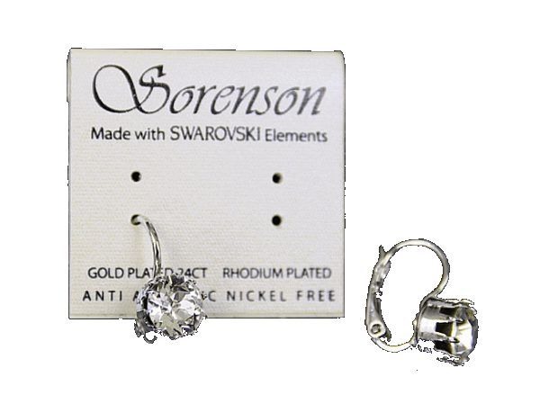 Kolczyki z kryształkiem zdjęcie 1