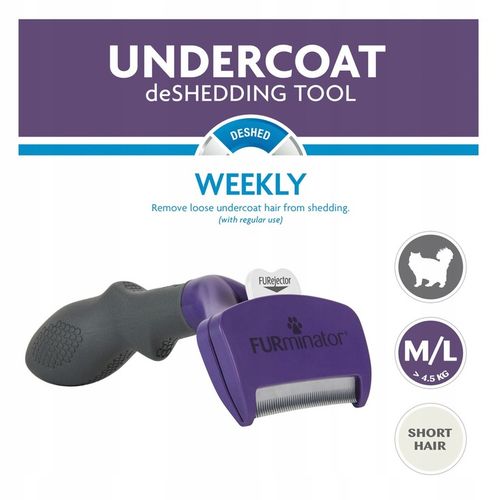 FURMINATOR Szczotka Dla Kota Krótkowłosego DUŻEGO na Arena.pl