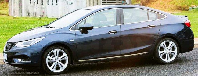HOLDEN ASTRA SEDAN - Listwy CHROM na drzwi boczne dekoracyjne chromowane zdjęcie 1