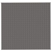 Koc obciążeniowy, szary, 220x240 cm, 11 kg, tkanina