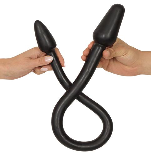 Podwójne dildo Double Plug Black 78 cm na Arena.pl