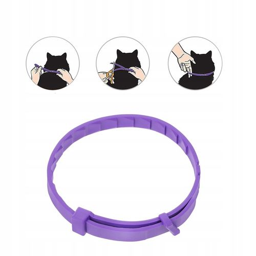Obroża na pchły i kleszcze dla kota w wieku 8 miesięcy 32 CM na Arena.pl