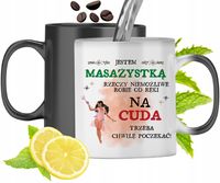Kubek Magiczny Dla Masażystki Zmieniający Kolor Z Nadrukiem Ze Zdjęciem
