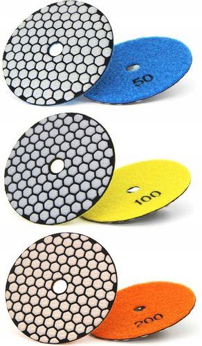 TARCZE ZESTAW DO CIĘCIA I SZLIFOWANIA GRESU PŁYTEK CERAMIKI SPIEKU na Arena.pl