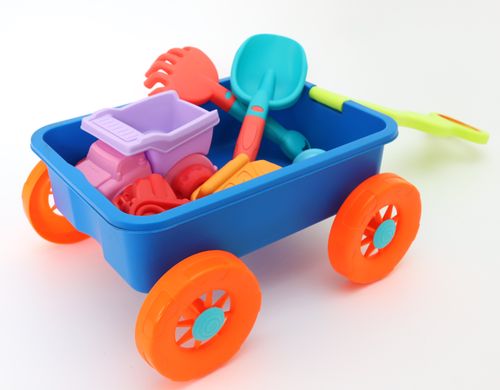 zabawki do piaskownicy Taczka - niebieski na Arena.pl