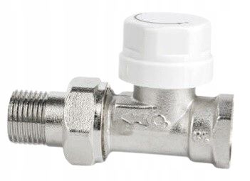 ZESTAW TERMOSTATYCZNY PROSTY 1/2 ZAWORY DO GRZEJNIKA + GŁOWICA na Arena.pl