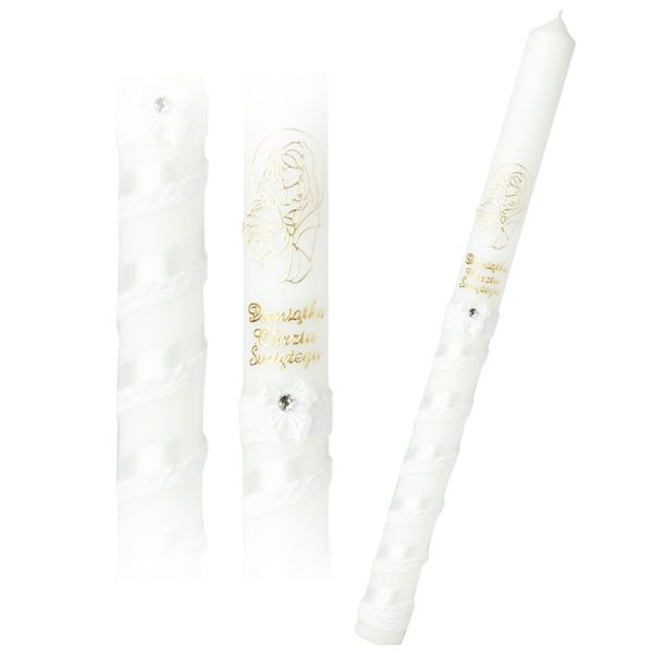 Świeca do Chrztu SCH-D-CHRW01B zdjęcie 2